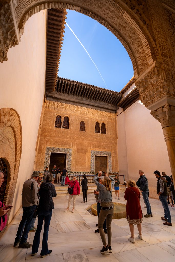Nasrid Palaces in Alhambra Granada