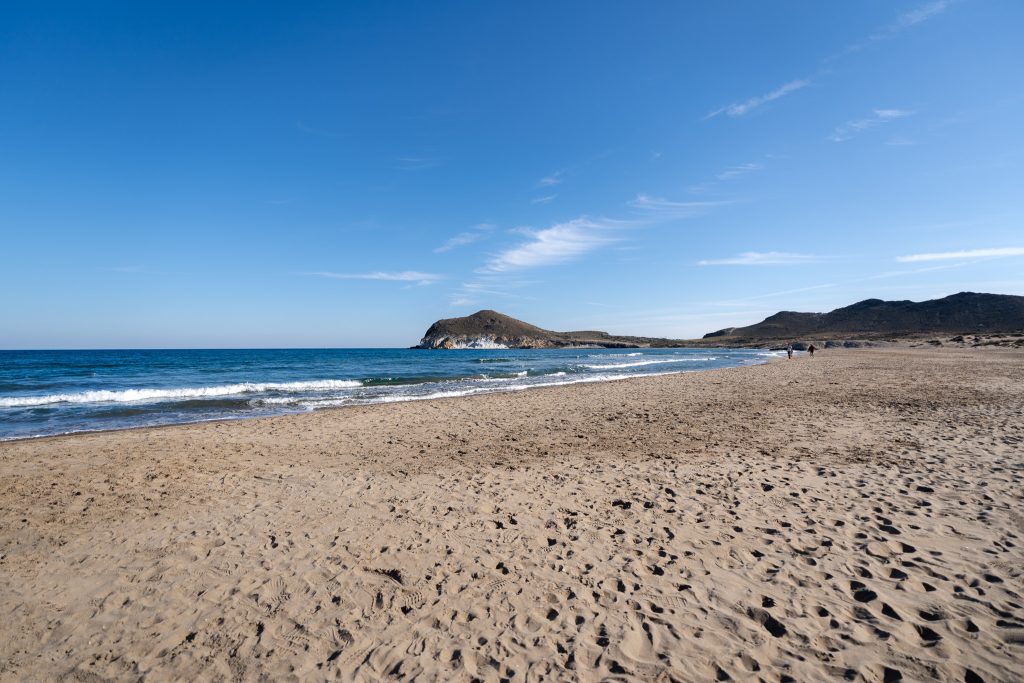 Playa de los Genoveses - stunning beach in Cabo de Gata-Nijar Natural Park