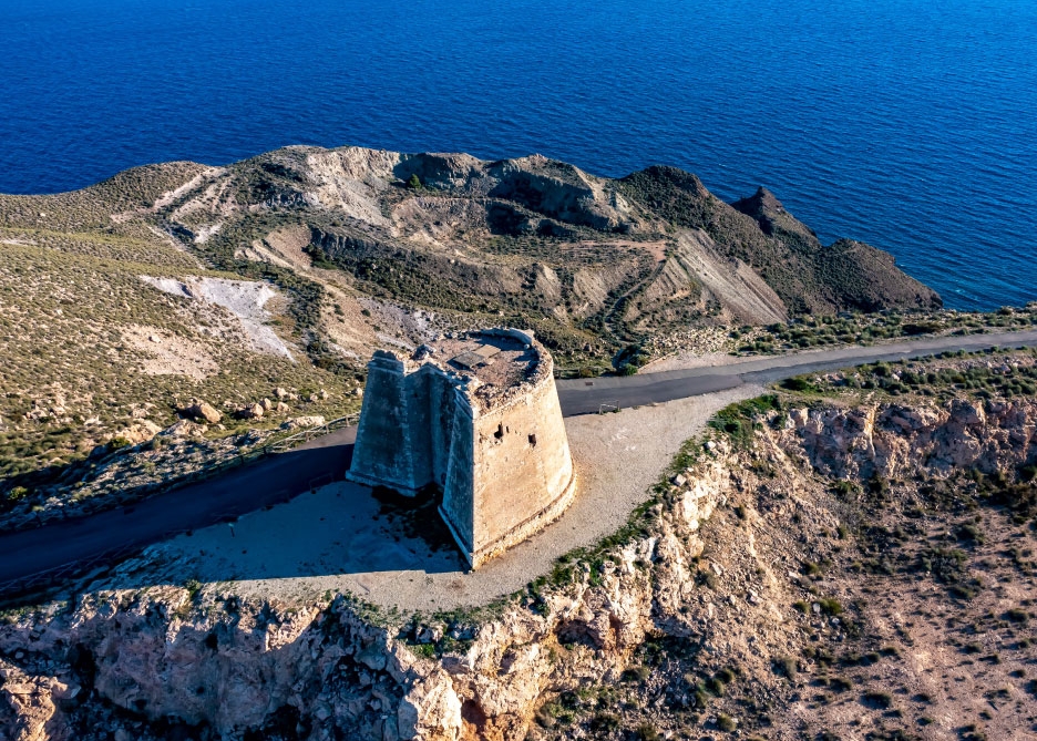 TorreoÌ�n de Mesa Roldan in Cabo de Gata by Enamorados de Almeria