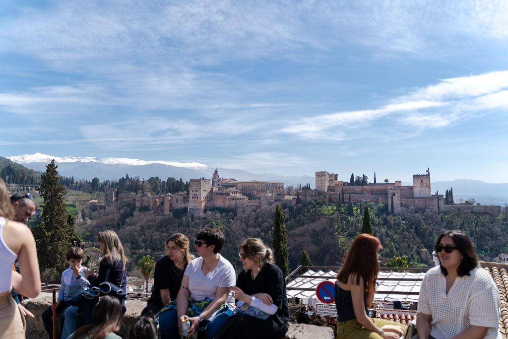 Viewpoints in Granada, SpainÂ - Mirador de San Nicolas