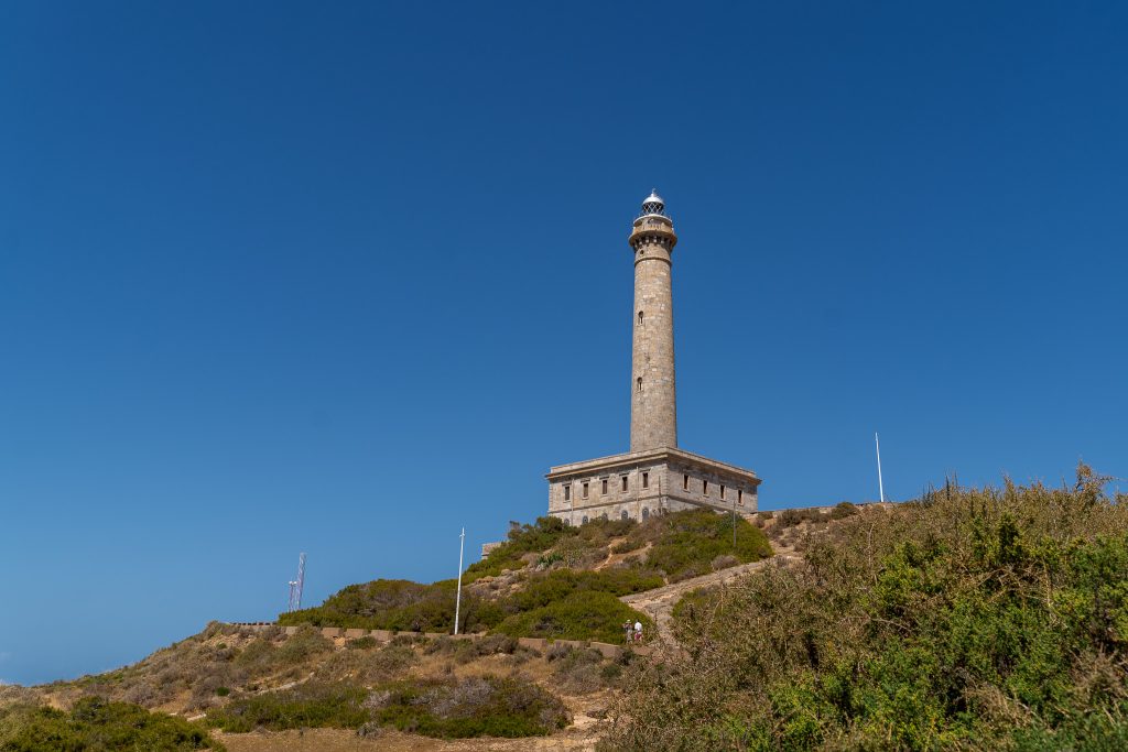 Cabo de Palos lighthouse near La Manga Murcia Spain