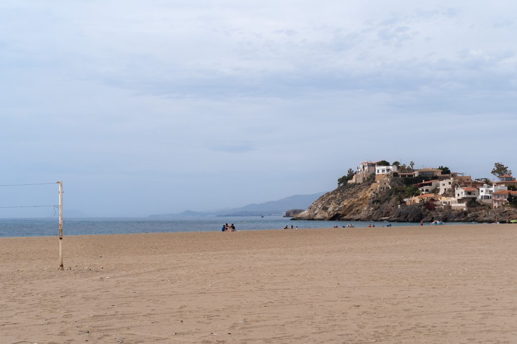 Playa de Bolnuevo near Ciudad Encantada de Bolnuevo
