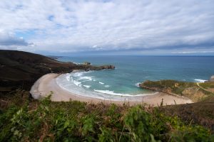 Nude beaches in Spain - Playa de Torimbia in Llanes