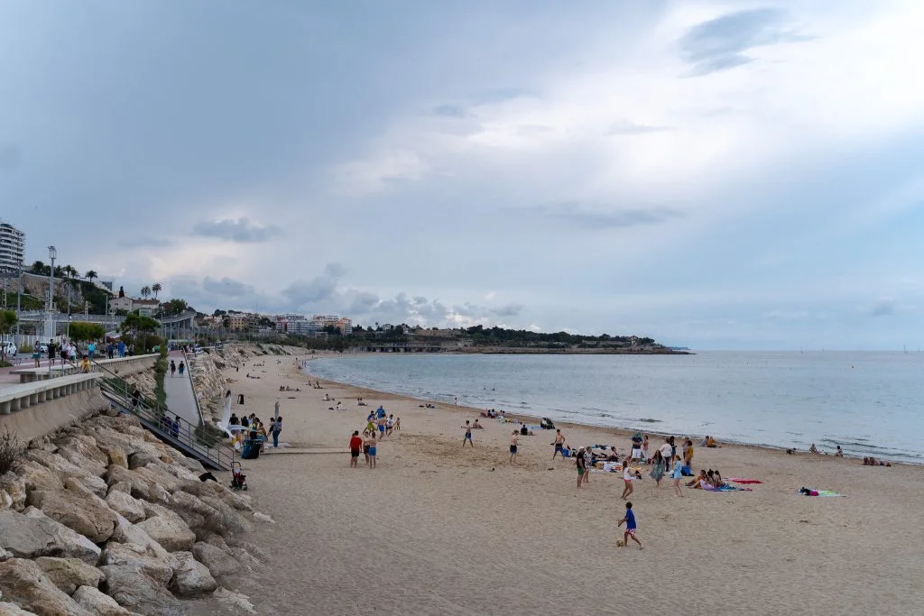 Tarragona Beaches - Playa el Miracle in city centre