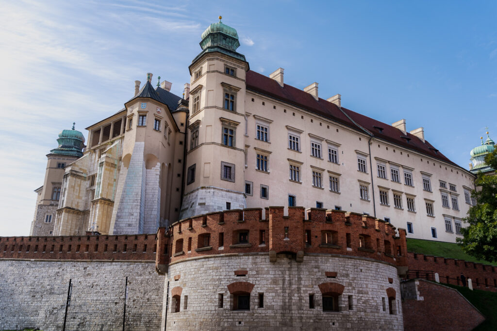 Wawel Royal Castle in Krakow Poland