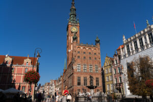 Gdansk Main Town Hall along Długa street