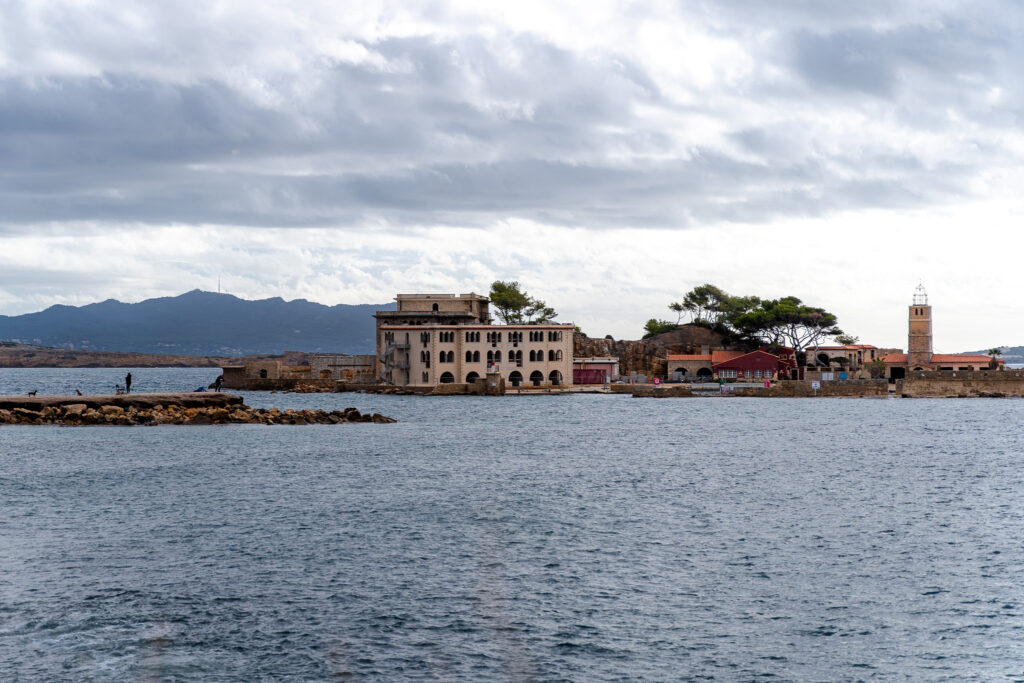 Bandol France - View over Bendor Island