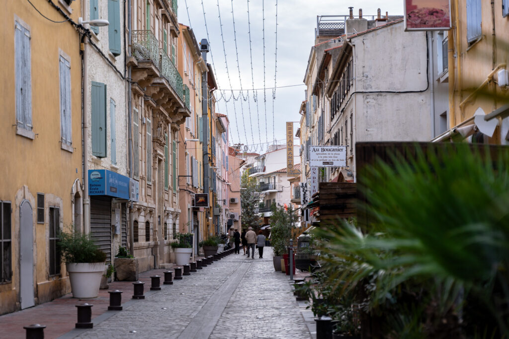 Bandol old town charming streets