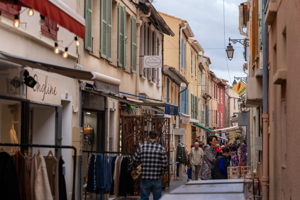 Explore Sanary sur Mer Old Town Streets