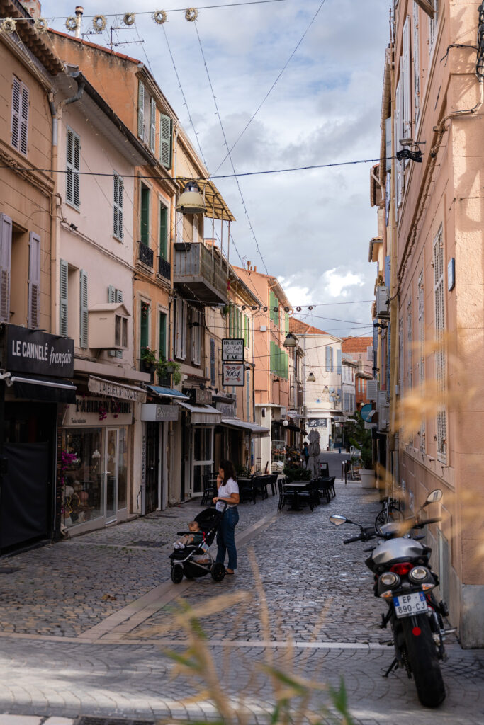 Exploring Bandol old town streets