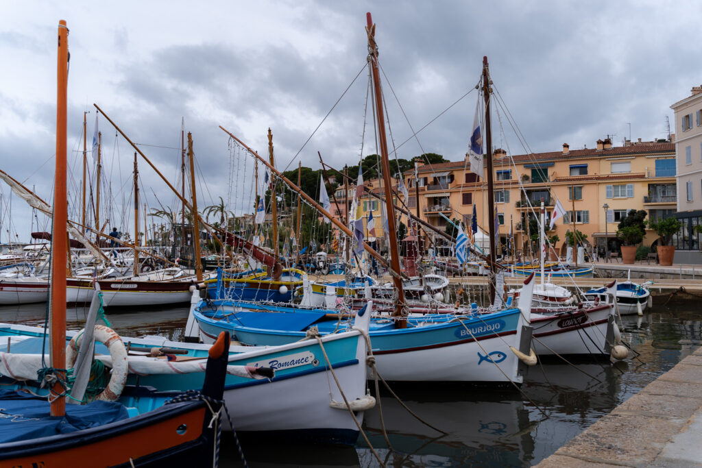 Sanary sur Mer Colorful port and traditional boats