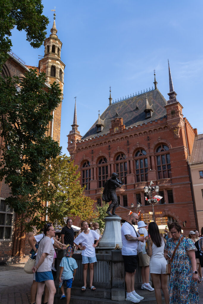 Artus Court building in Torun’s Old Town Square