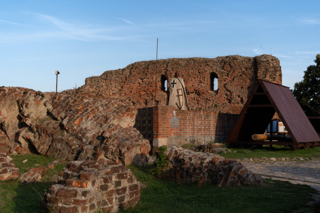 Ruins of the Teutonic Order Castle in Torun Poland