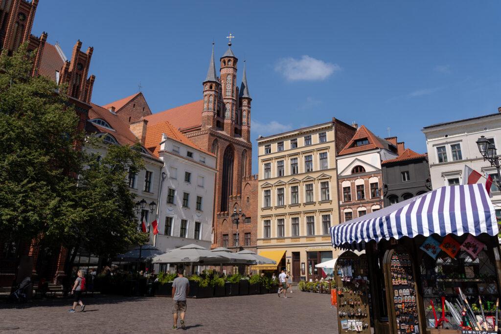 St. Mary's Church in Torun Poland