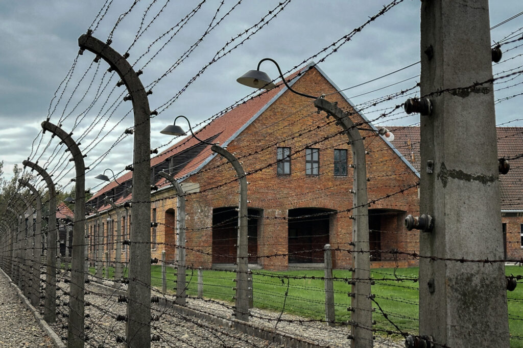 Sad Image Of Auschwitz Birkenau Camp In Poland