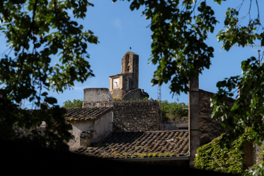 Views over Belfry of Lourmarin