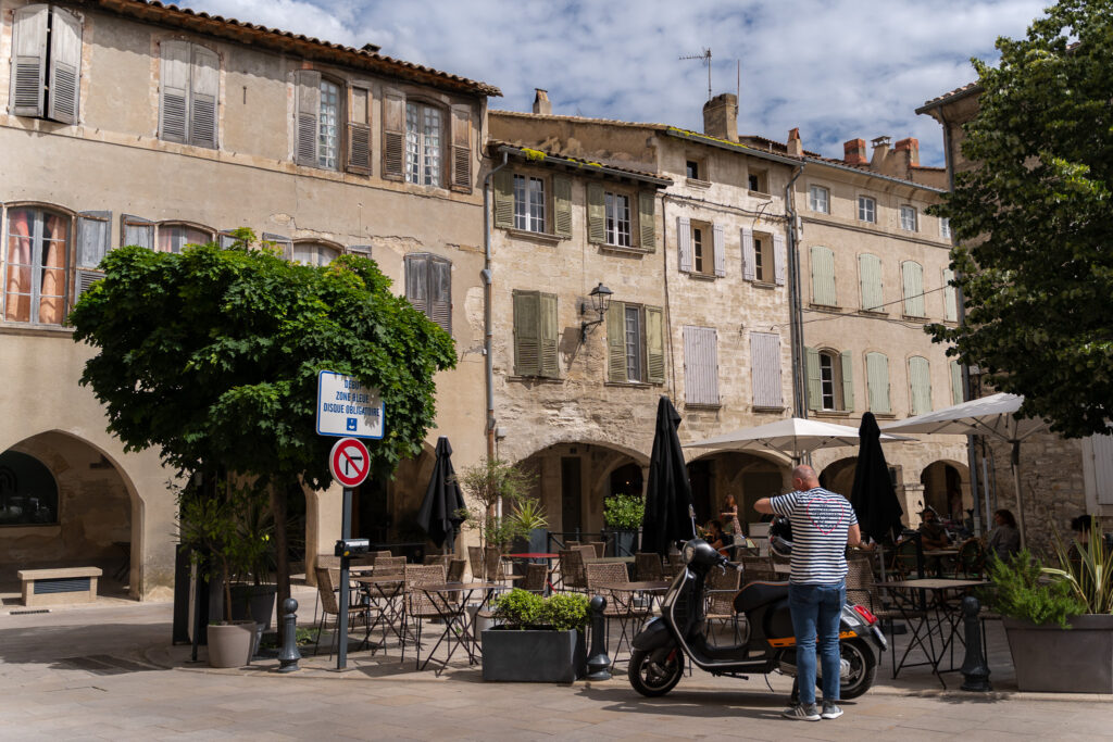 Villeneuve les Avignon France - Beautiful Medieval Old Town