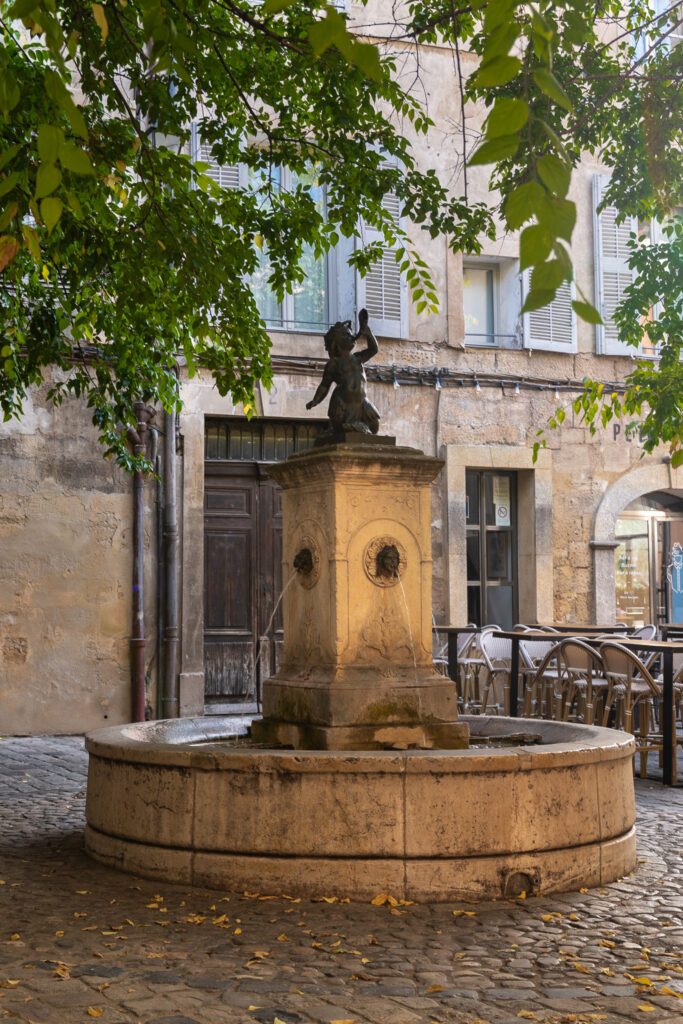 Fountains of Aix en Provence France