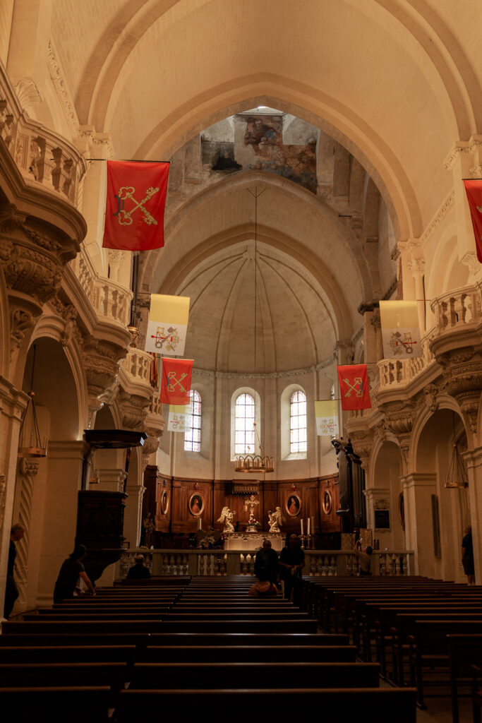 Interior of Avignon Cathedral