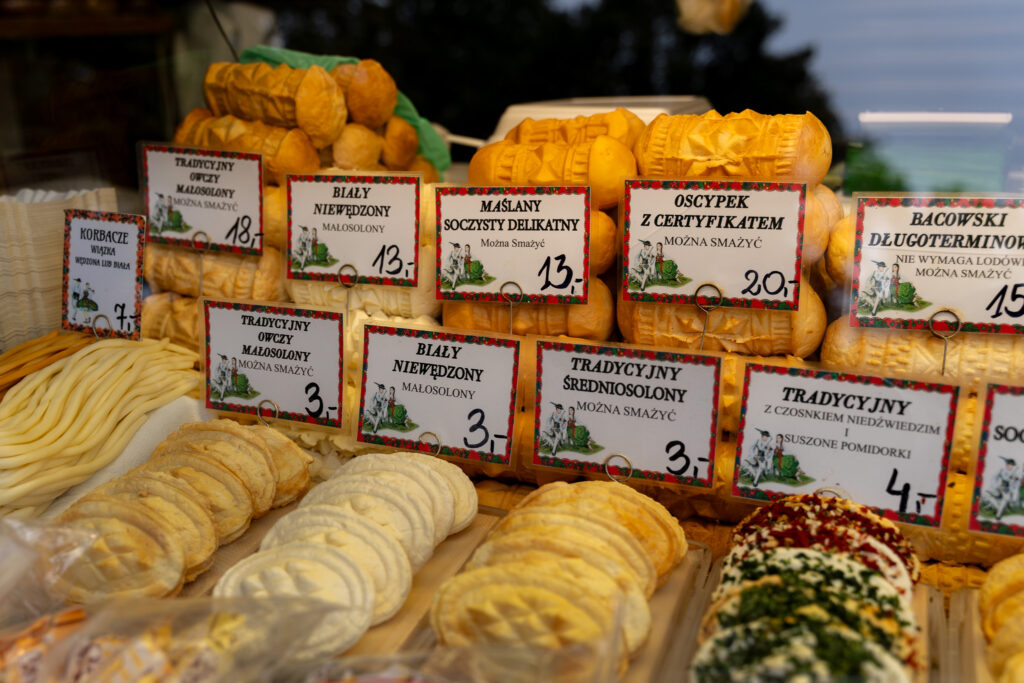 Oscypek - Delicious local cheese in Zakopane Poland