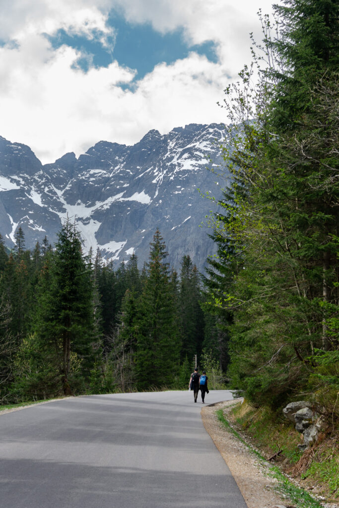 Path to Morskie Oko in Zakopane