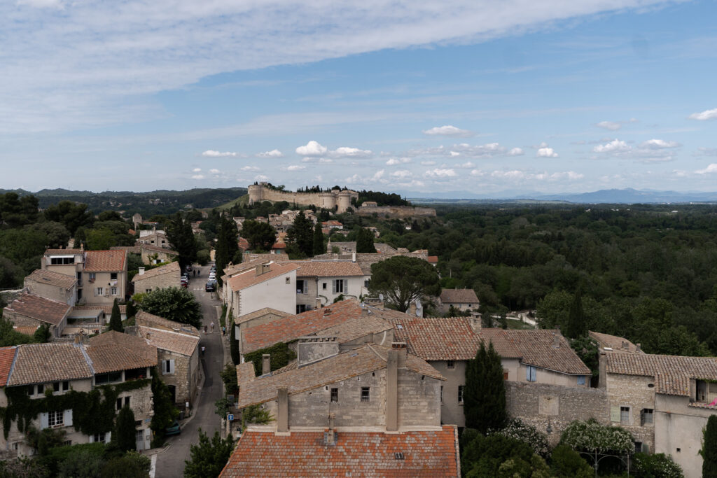 Villeneuve les Avignon France - View over Fort Saint-Andre