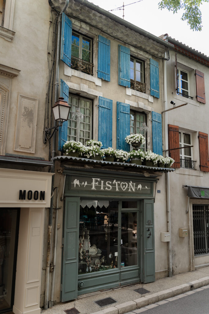 Charming street in Saint Remy de Provence