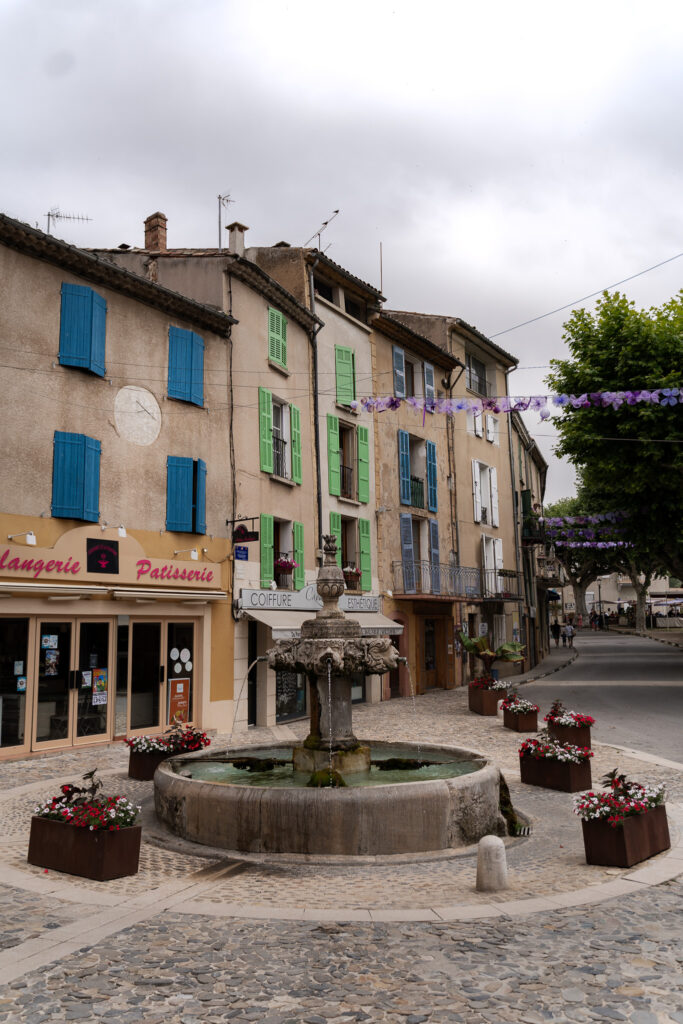 Exploring Valensole - Village Beautiful Main Square