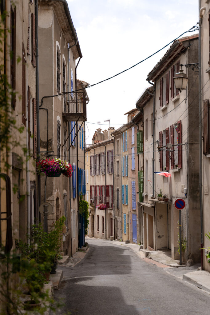 Exploring Valensole village Provence