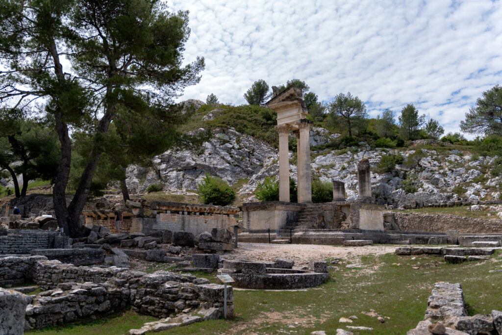Glanum Archaeological Site in Saint Remy