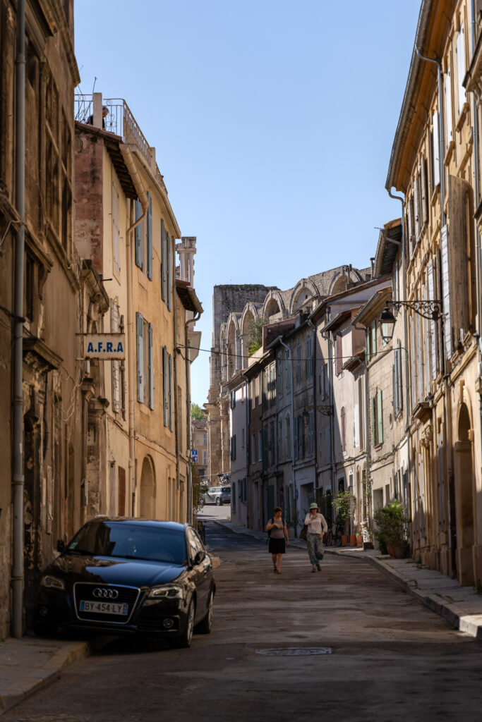 Strolling in Arles Old Town