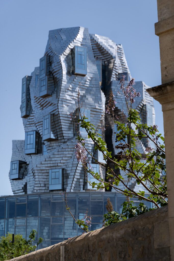 Unique building of LUMA Arles