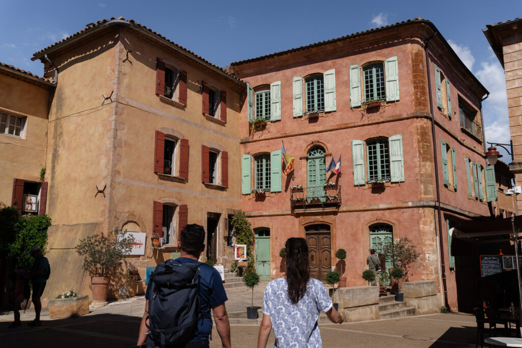 Exploring Roussillon Ochre Village in Provence