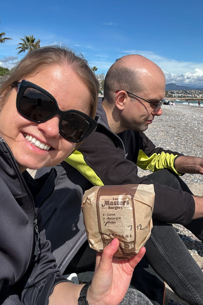 Happy Little Tradition - Burger King On A Beach