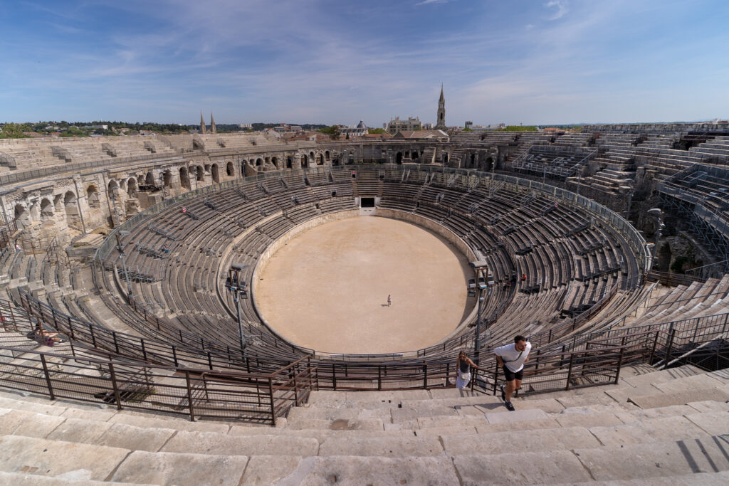 Impressive Amphitheatre of Nimes