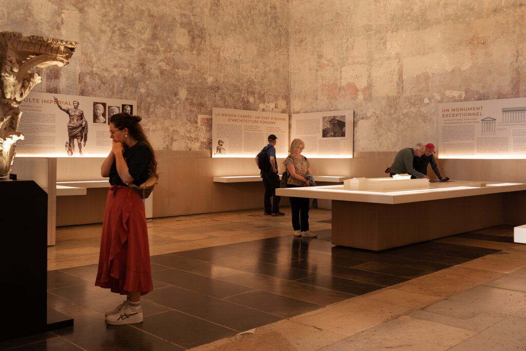Maison Carrée Interior Museum