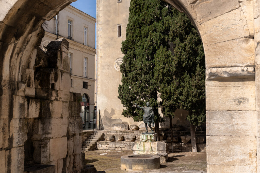 Short history of Nimes France
