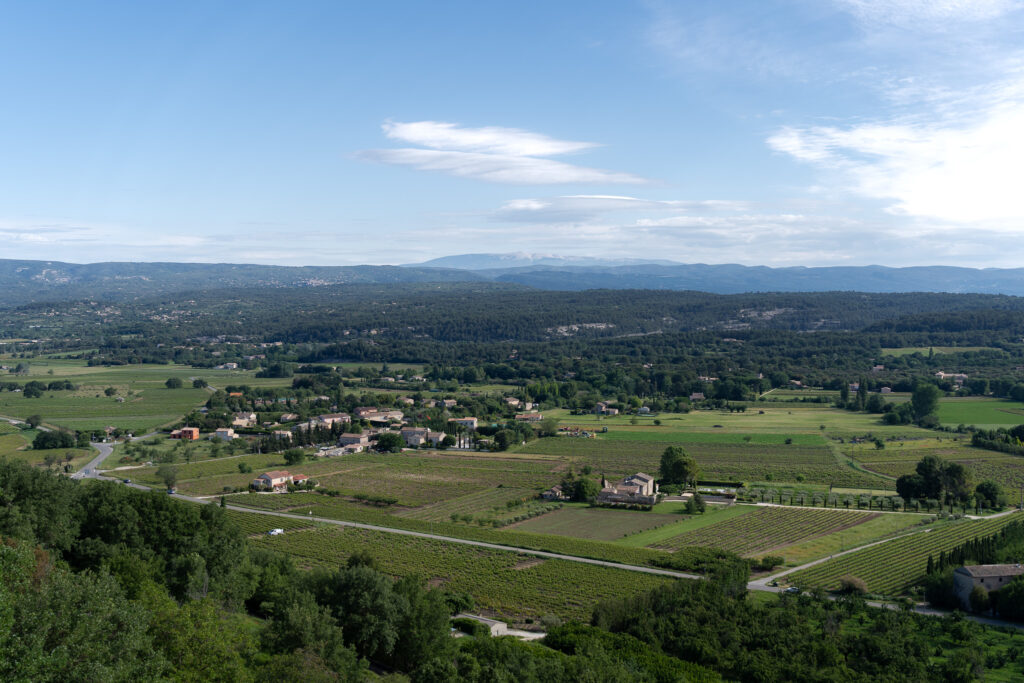 Views Over Provence from Menerbes Village