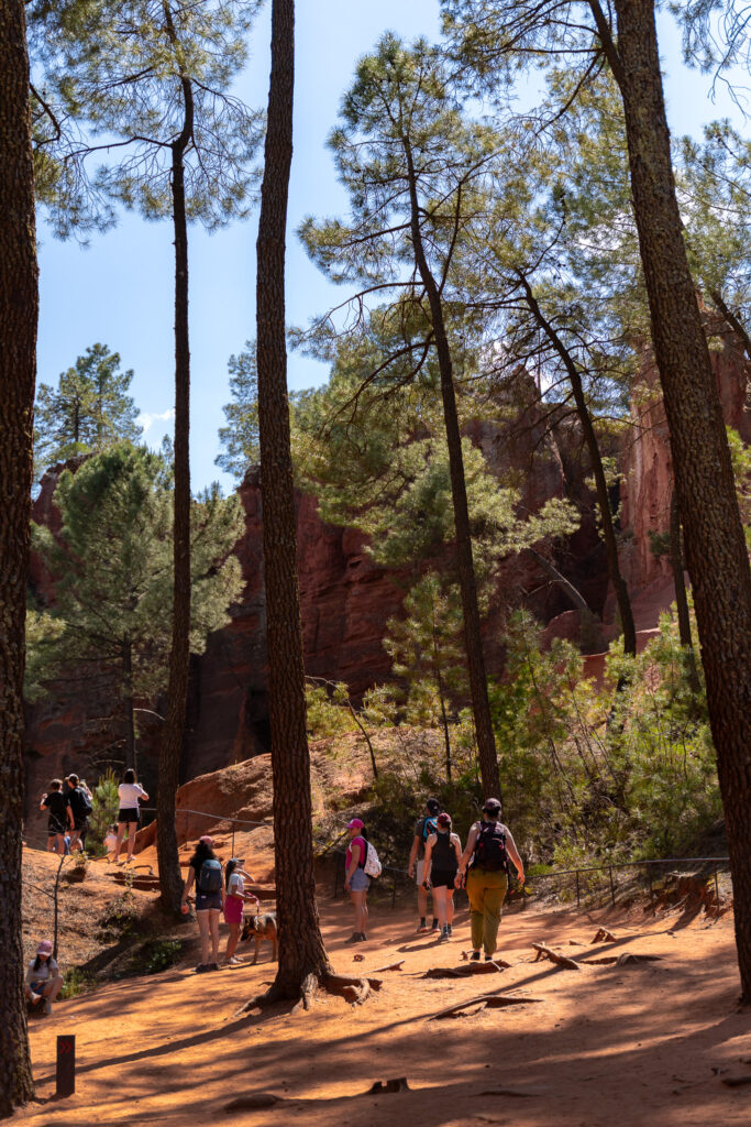 Walking Roussillon Ochre Trail - Sentier des Ocres