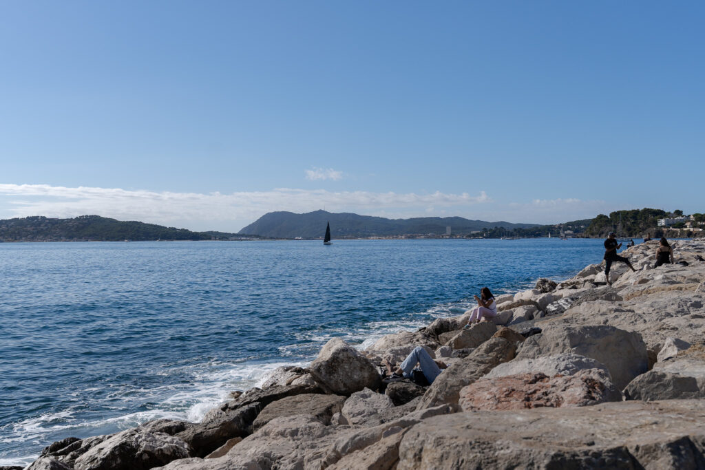 Beaches in Toulon France - Mourillon Beaches