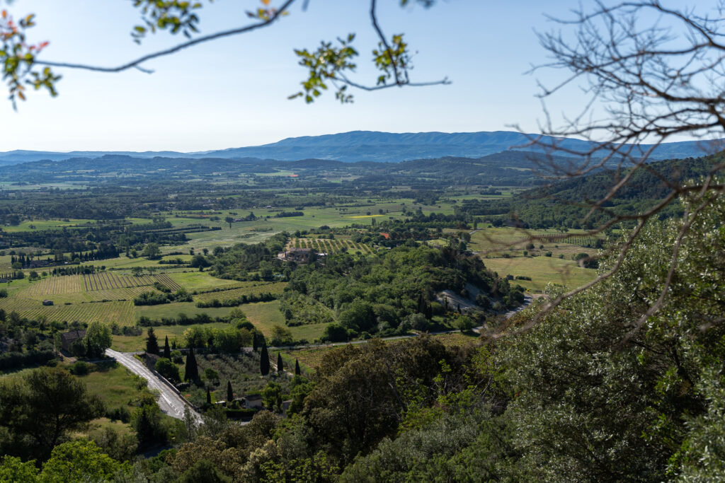 Breathtaking views from Gordes France viewpoint