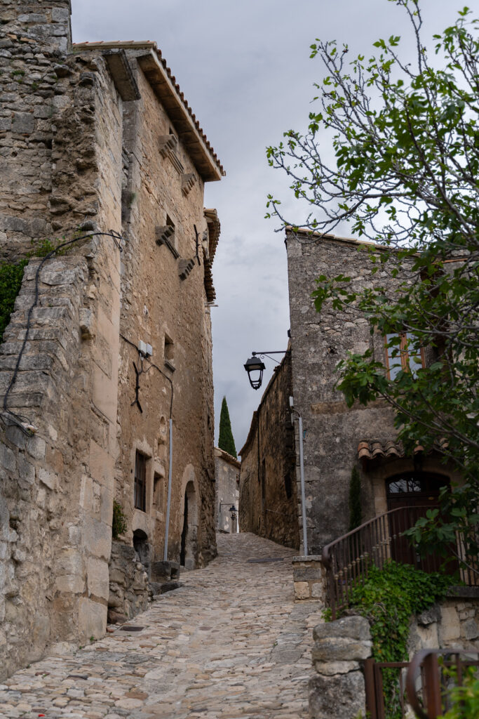 Exploring Lacoste Medieval Village