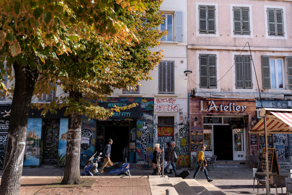Exploring quirky Cours Julien in Marseille
