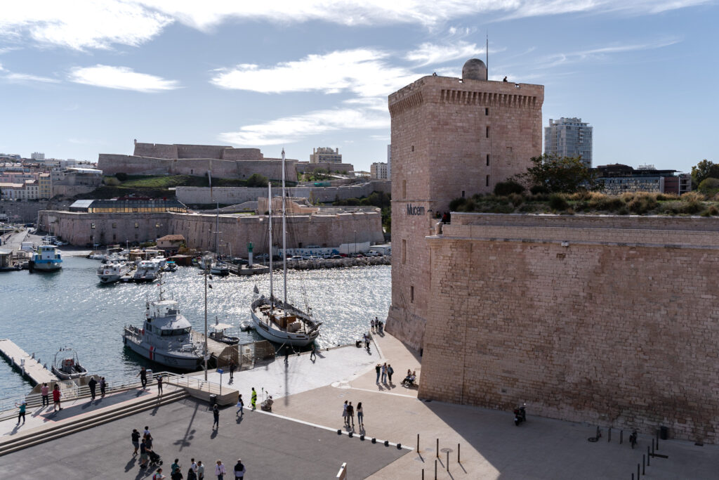 Fort Saint-Jean and MUCEM in Marseille France