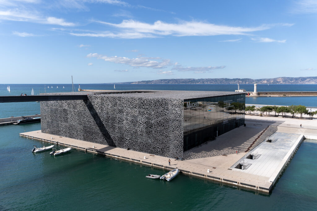 Modern MUCEM Building in Marseille