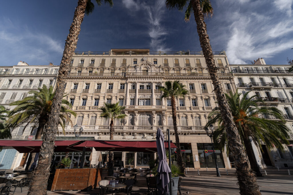 Place de la Liberté in Toulon Old Town in France