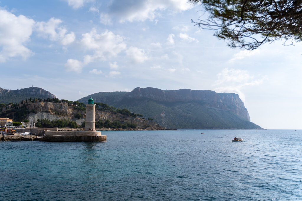 View over Cap Canaille cliff in Cassis France