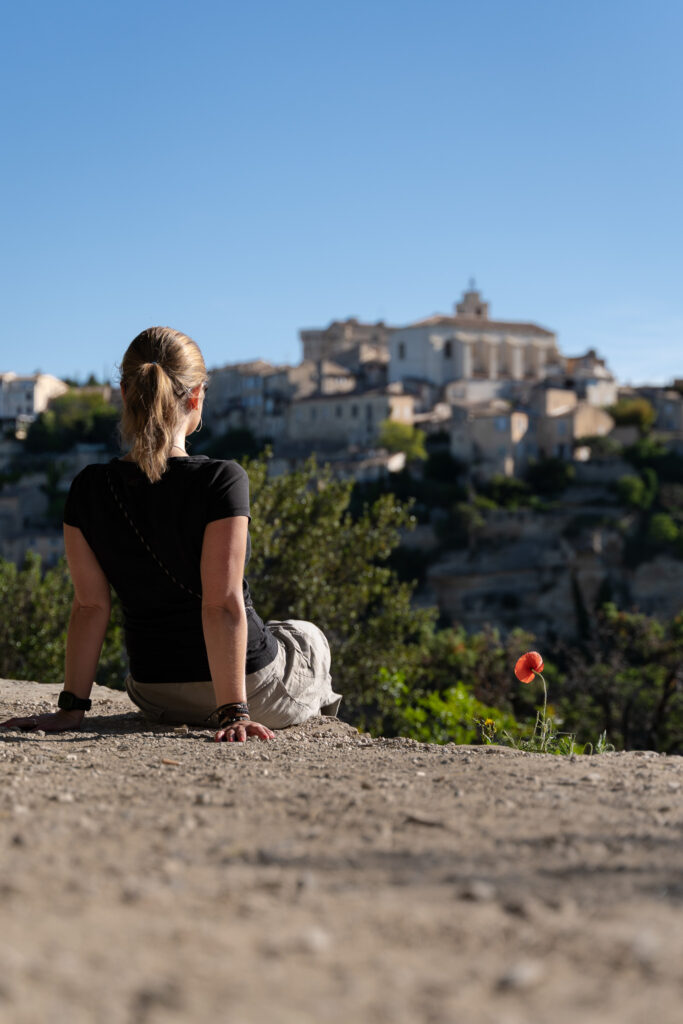 Viewpoint over Gordes village in Provence