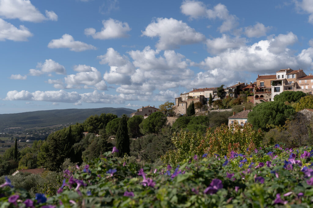 Views from Le Castellet village in Provence