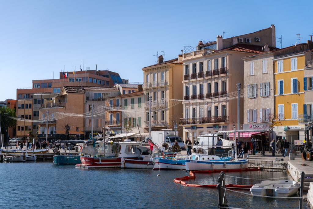 Beautiful La Ciotat Old Port on French Riviera